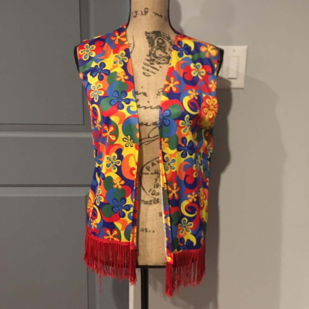 Funky fringe vest